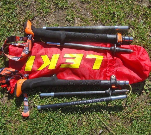 Stivaggio bastoni Leki Micro Vario Carbon