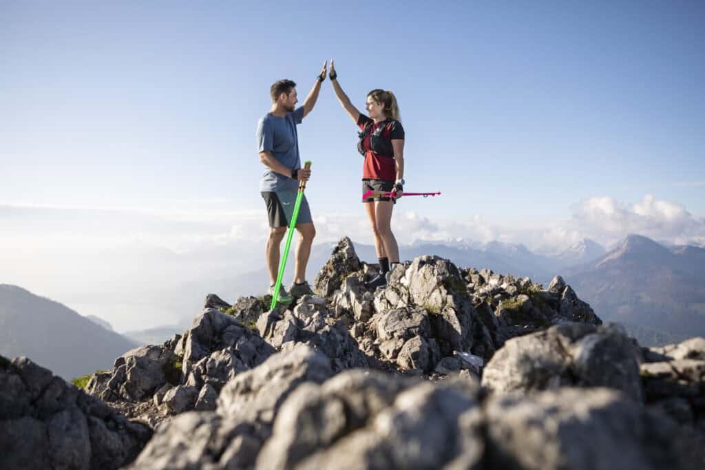 Komperdell e il trekking.