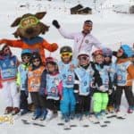 Scuola Sci Centrale Livigno, una classe