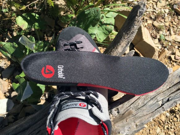 La Dolomite Bataan è dotata di un sottopiede Ortholite