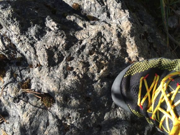 Il test dalla climbing zone della scarpa La Sportiva TX 2