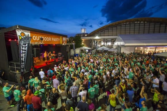 Un'immagine dell'OutDoor Party 2015