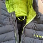 Dettaglio del collo della Camp Nivix Alpine Jacket