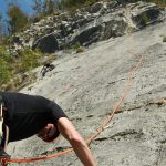 Educational stampa sull'arrampicata in falesia, organizzato dalle Guide Alpine Lombardia