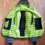 La costruzione interna della Camp Nivix Alpine Jacket