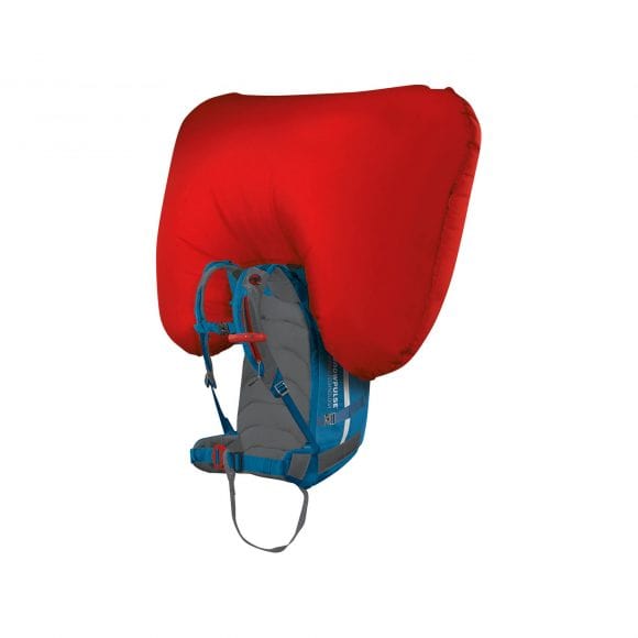 Lo zaino Ride 30 con l'Airbag esploso