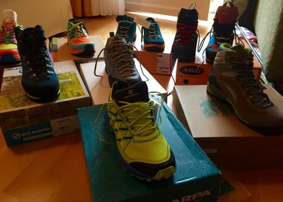 Scarpe da running e da trekking
