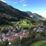 Panorama su Ortisei perla della Val Gardena