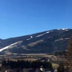 Le piste innevate del Plan de Corones