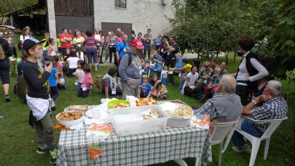 I bambini e la loro merenda