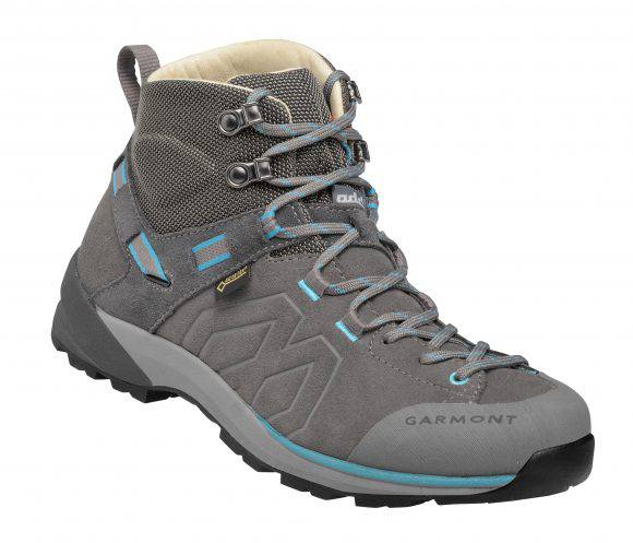 Gli scarponi Santiago GTX WMS_Grey_Turquois