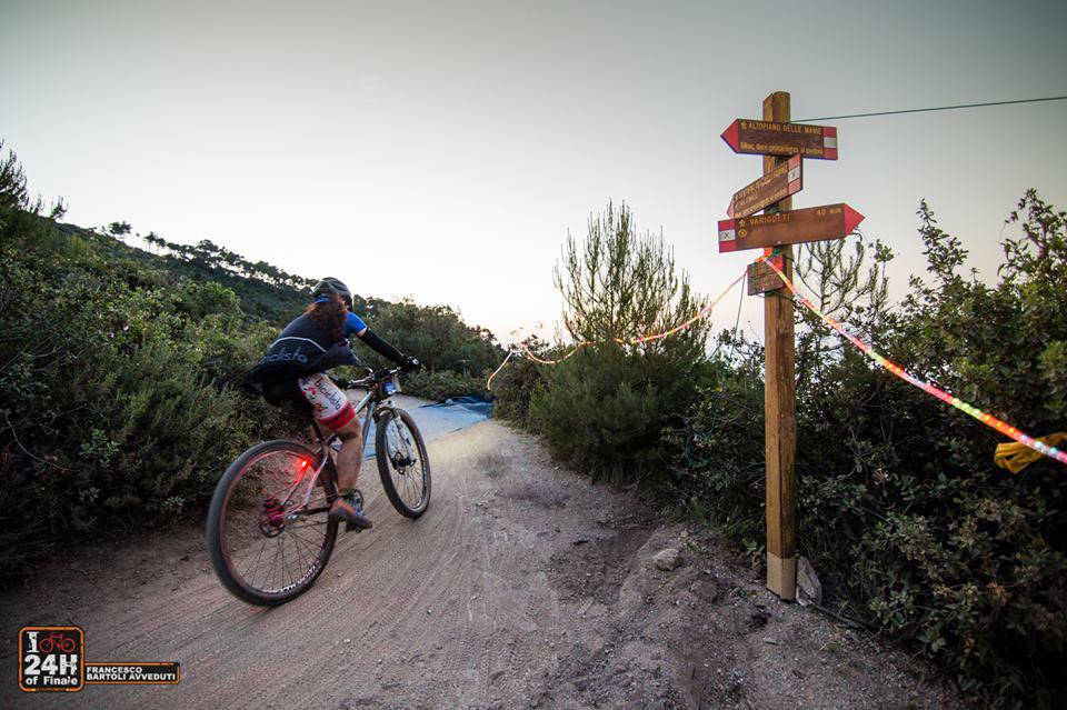 24H di Finale Ligure: Ausilia che gareggia nella categoria SOLO. Ph 24H Finale Ligure