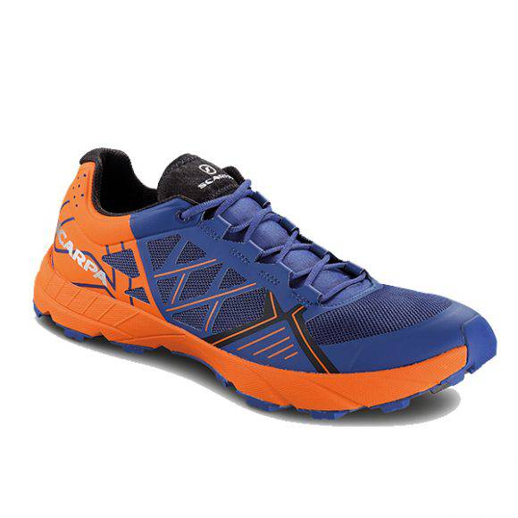 La Scarpa Spin nei colori orange/blue