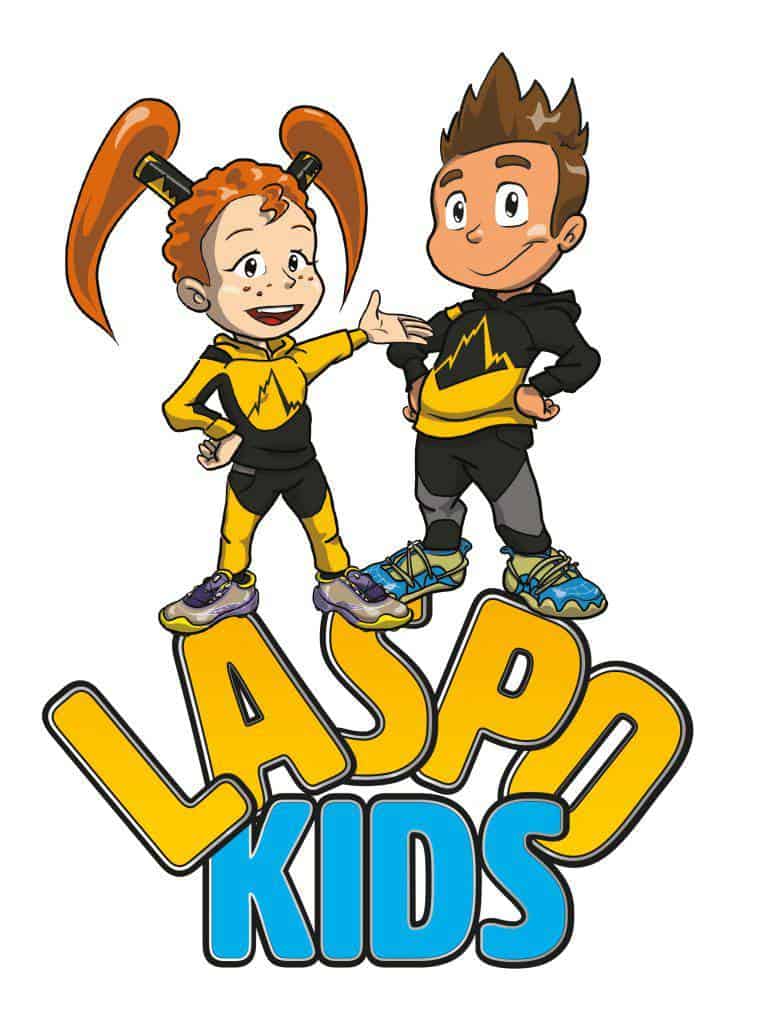 Il packaging della collezione Laspokid