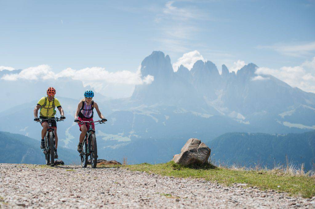 Mountainbike in Val Gardena. Val Gardena-Gröden Marketing/www.valgardena.it
