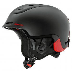 Casco Alpina Spine nella versione Black Matt