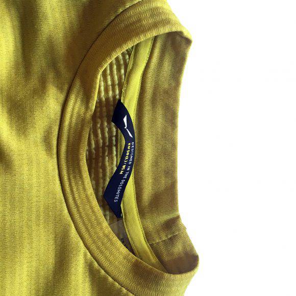 Salewa Pedroc baselayer dettaglio sagomatura collo
