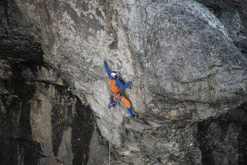 Nuova Eiger Mammut,David Lama sull'Eiger