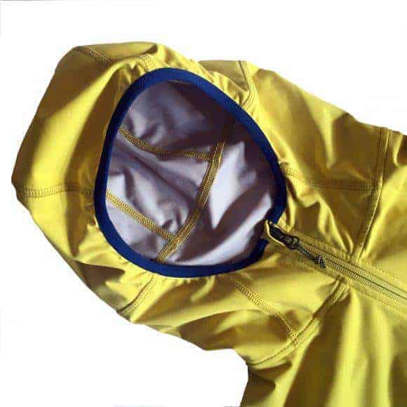 Salewa Pedroc Hybrid Softshell Durastretch, il cappuccio