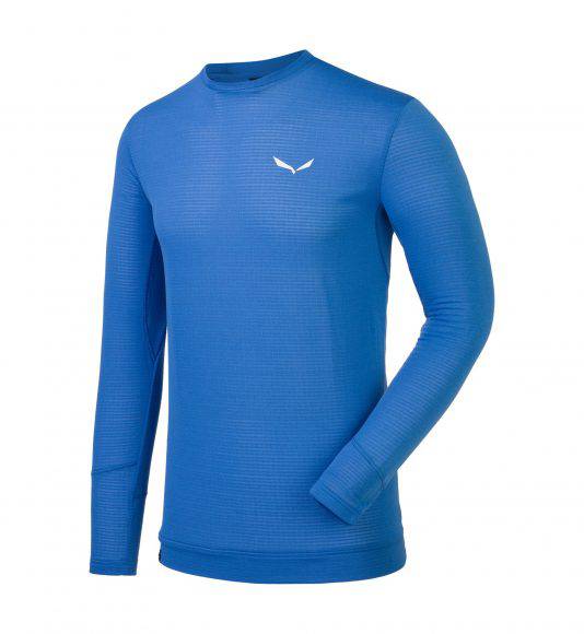 Salewa Pedroc baselayer Polartec power Grid blu