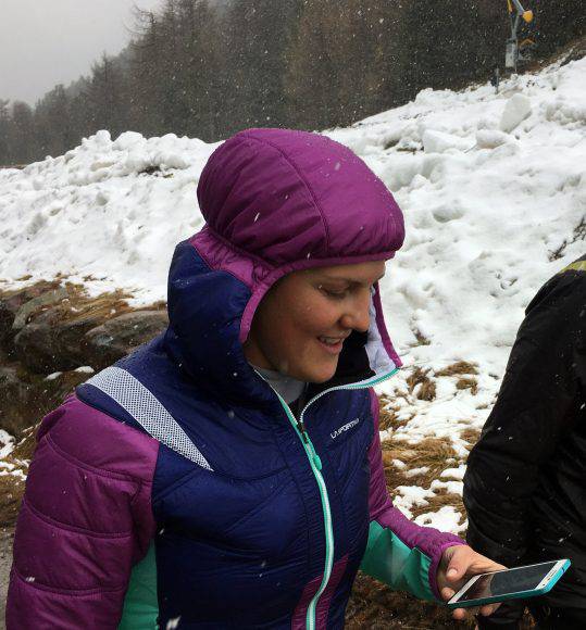 Gloria Carletti in Val Senales 2017