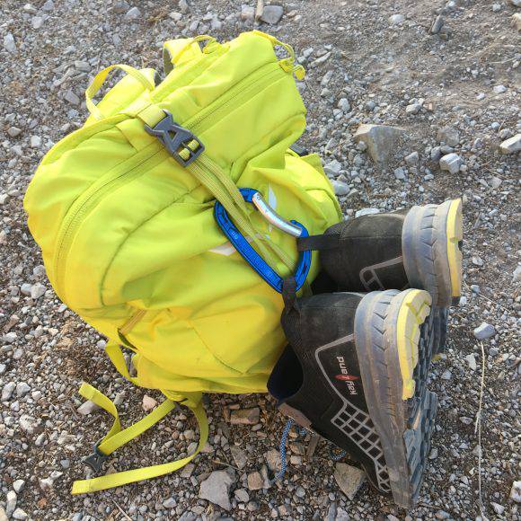 Kayland Gravity GTX è dotta di anelli posteriori di aggancio