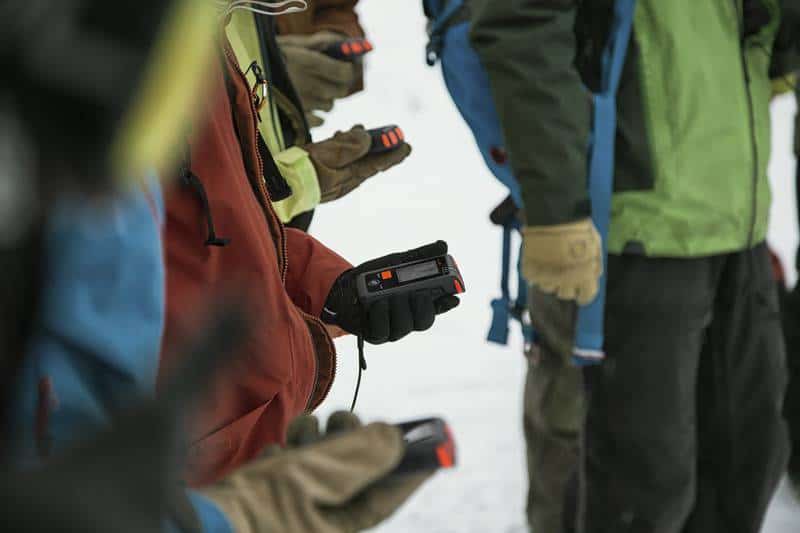 I modelli Mammut Barryvox in uso