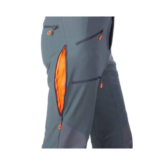 Apertura laterale di aerazione del pantalone Mammut Eisfeld Guide SO