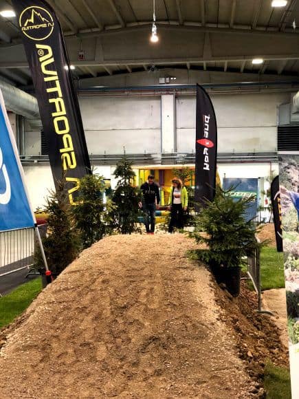 T&O Turismo e Outdoor Festival a Fiere di Parma, edizione 2018. Durante li test