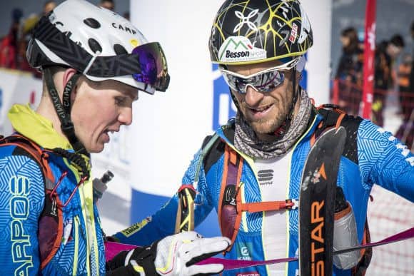 Team SCARPA Skimo - Magnini-Eydallin (foto Riccardo Selvatico)