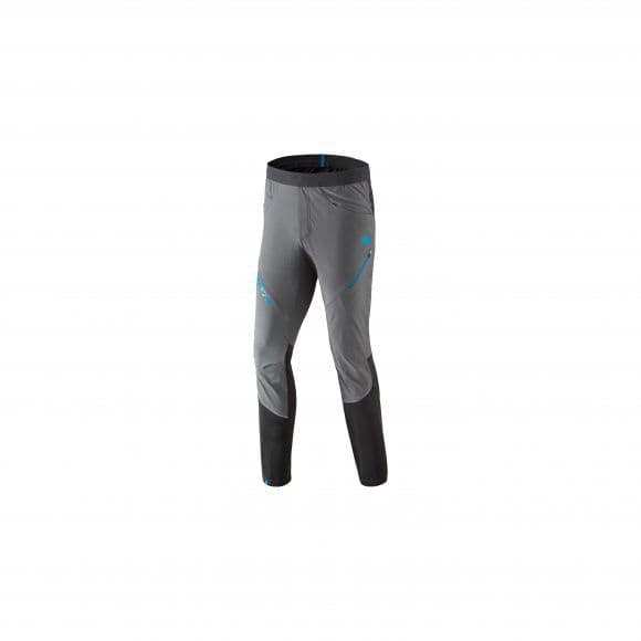 Visione frontale dei Dynafit Transalper Hybrid Pant da duomo colore grigio
