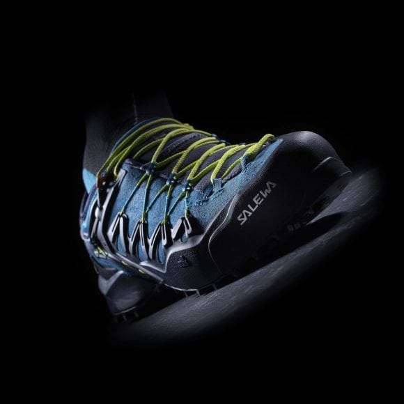 Vista della punta della scarpa Salewa Wildfire Edge
