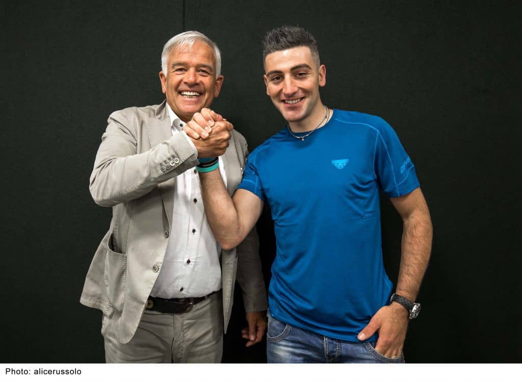 Heiner Oberrauch e Damiano Lenzi