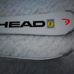 Dettaglio della punta dello sci Head V-Shape V6 R SW LYT-PR