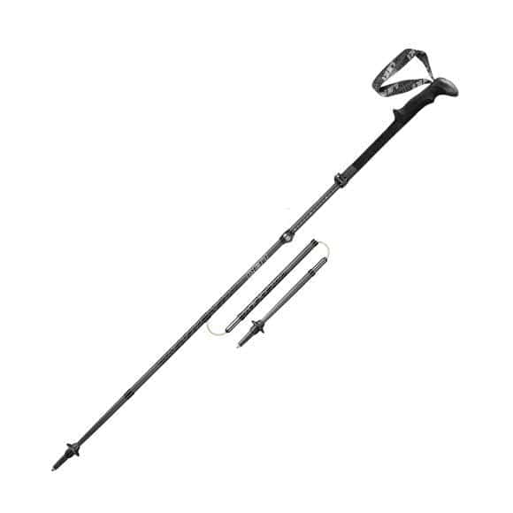 Leki Black Series Micro Vario Carbon, bastone ultra leggero da trekking