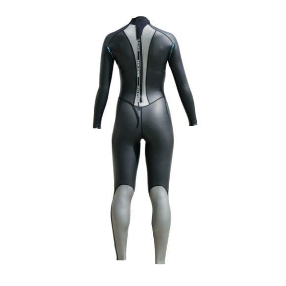 Aquaskin Full Suit, la muta completa per nuoto in acque libere di Aqua Sphere, vista posteriore