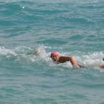 Cecilia Canneva, in una gara di triathlon