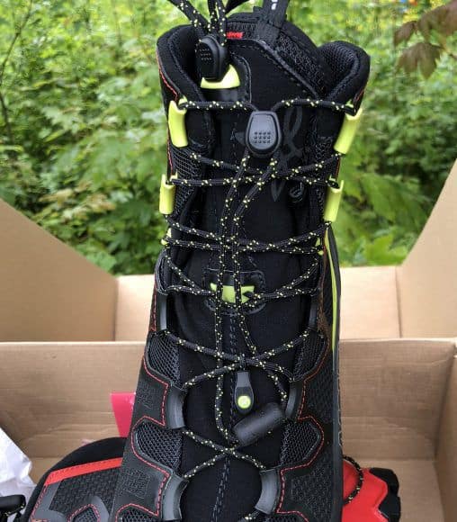 Montura Supervertigo Gtx, doppia allacciatura a tirante