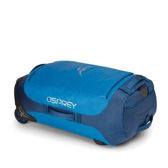 Osprey Rolling Transporter 90 nella versione Kinfischer Blue