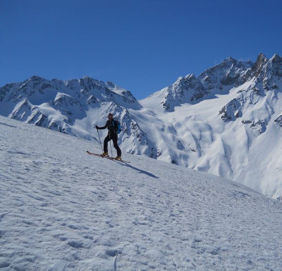 Paolo Lietti, in versione scia alpinismo