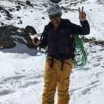 Ferrino Malatrà Jacket Man di ritorno dal pequeno Alpamayo in Bolivia