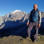 Ferrino Croda Vest Man durante un trekking allo Stelvio