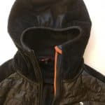 Dettaglio del cappuccio del Ferrino Malatrà Jacket Man