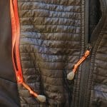 Dettaglio delle cerniere del Ferrino Malatrà Jacket Man