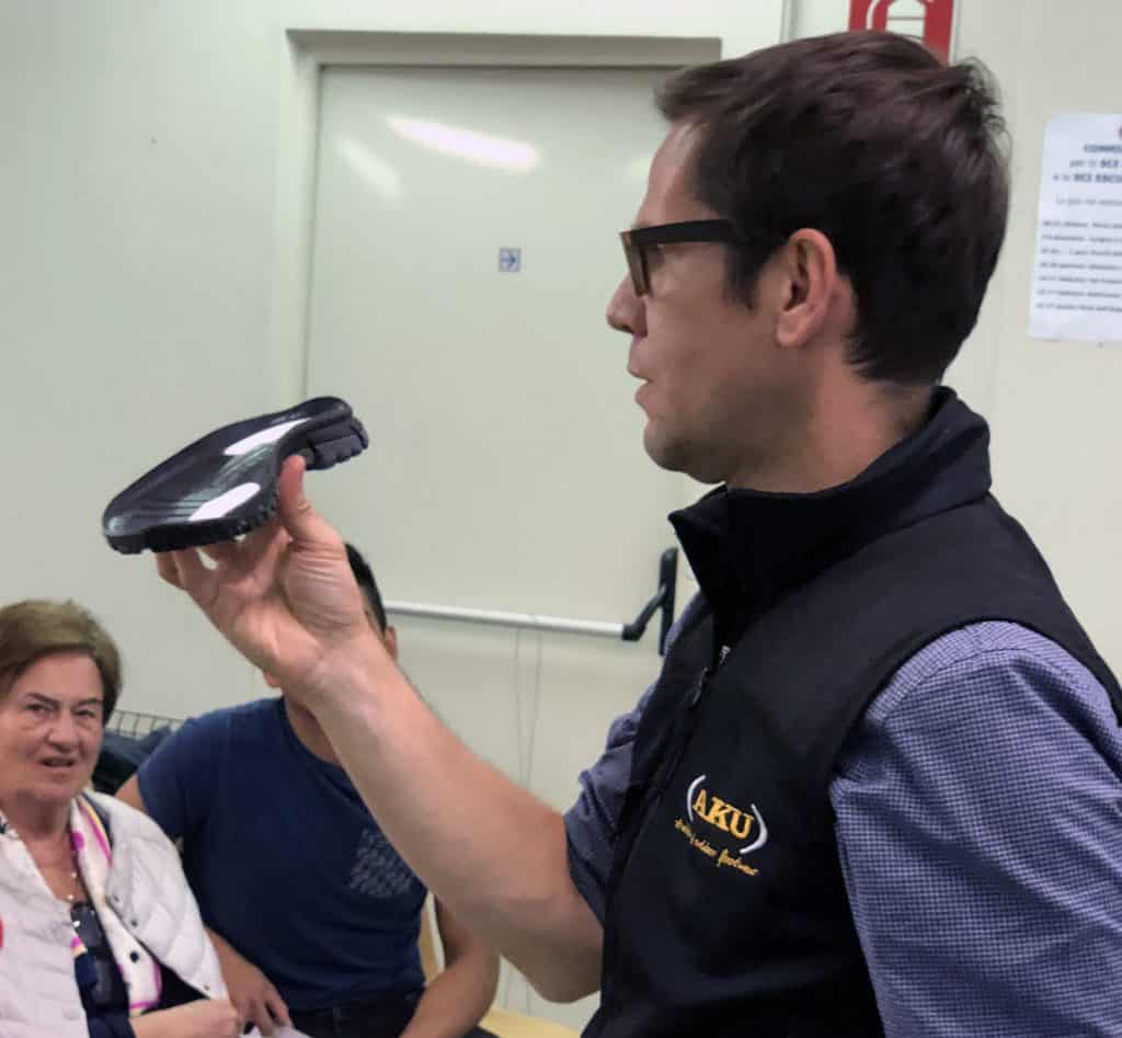 Il "compound" suola, battistrada, contrafforti, intersuola