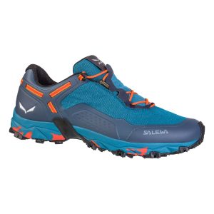 Salewa Speed Beat GTX nella versione blu-arancio