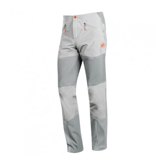 Pantaloni Mammut Nordwand Flex, da sci alpinismo e freeride, colore "Marble-Granit"