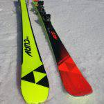 Particolare della punta degli sci Fischer RC4 The Curv