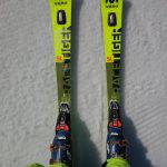 Gli sci Voelkl Racetiger SL in pista