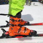 Lo scarpone Tecnica Mach1 LV 130 in pista